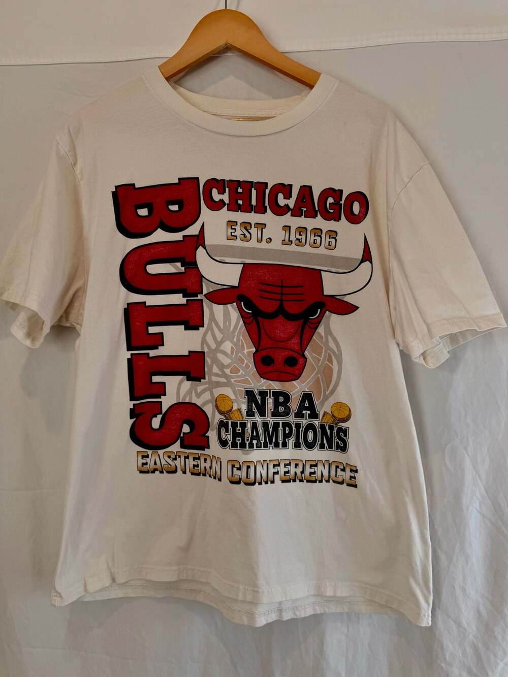 Hollister Chicago Bulls NBA Eastern Conference T-Shirt Size XL